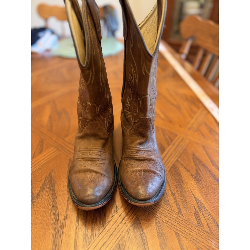 Old West Women's Cowgirl Western Embroidered Boot Size 6